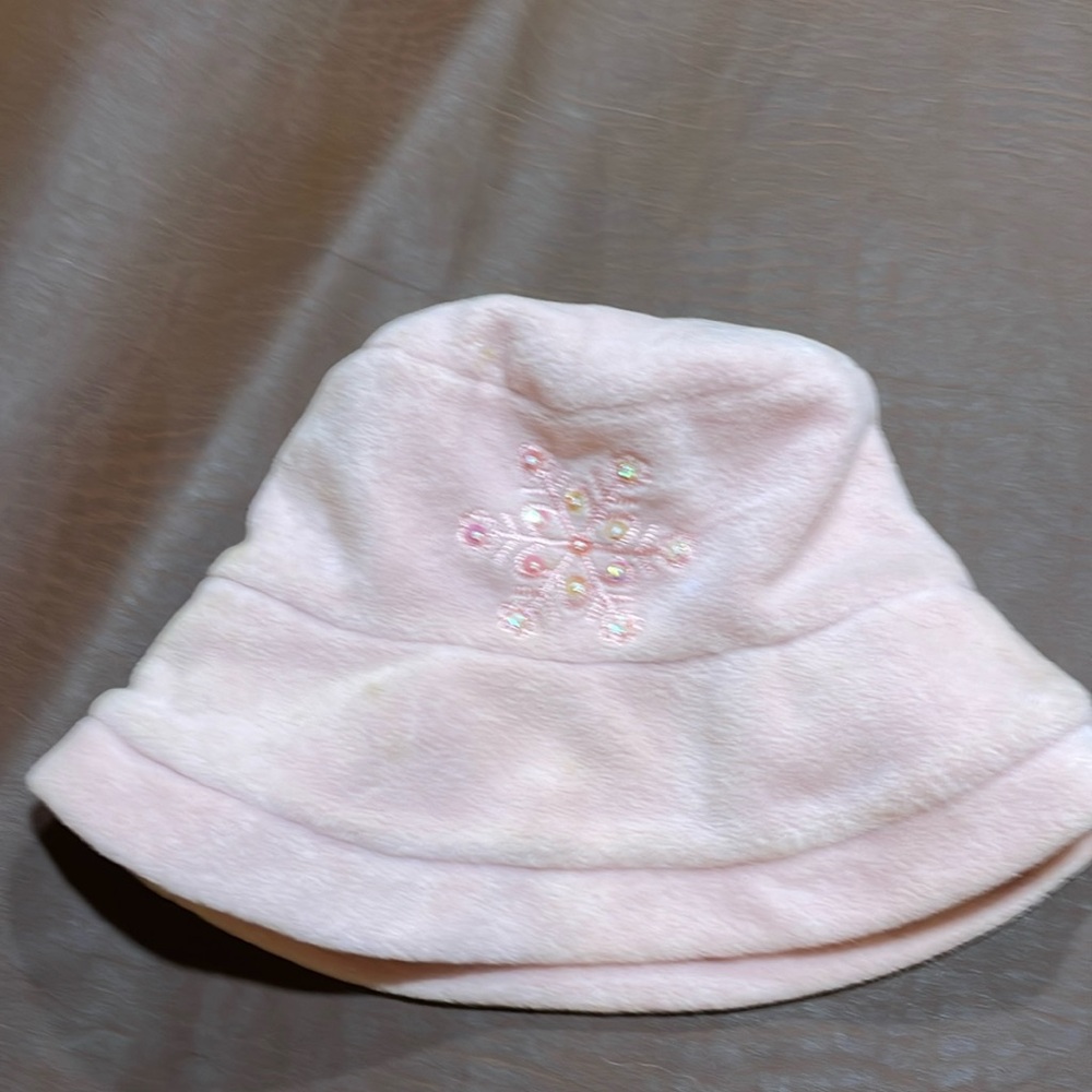 Pink winter hat